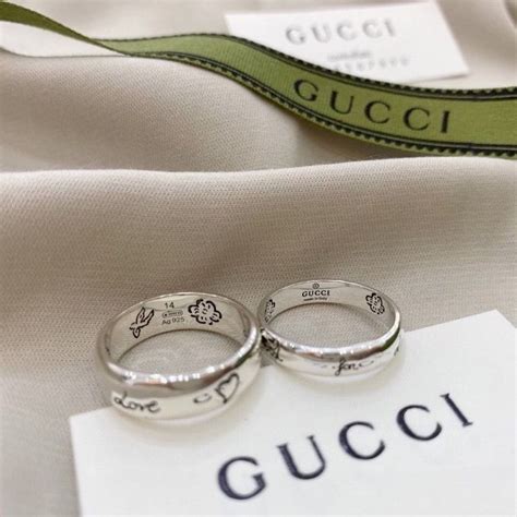 guccie rings|Gucci couple ring.